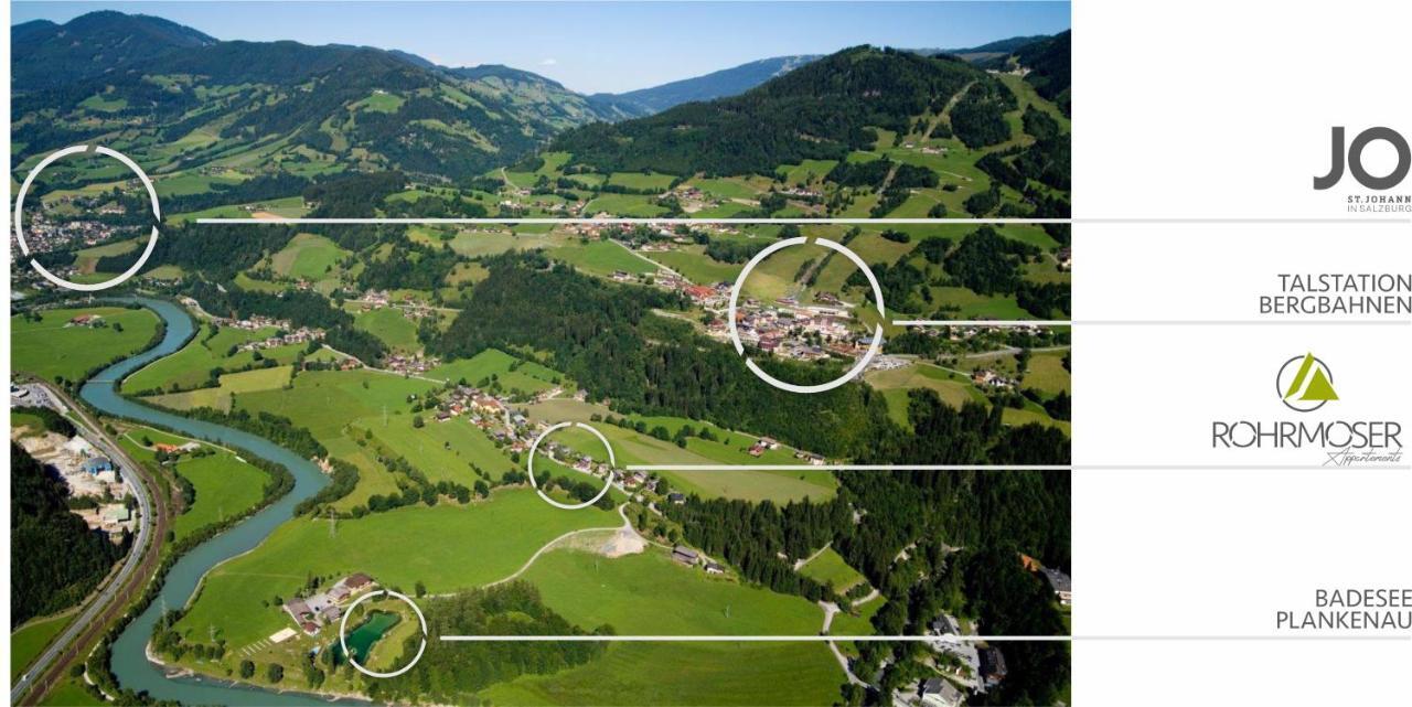 Rohrmoser Appartements Sankt Johann im Pongau Bagian luar foto